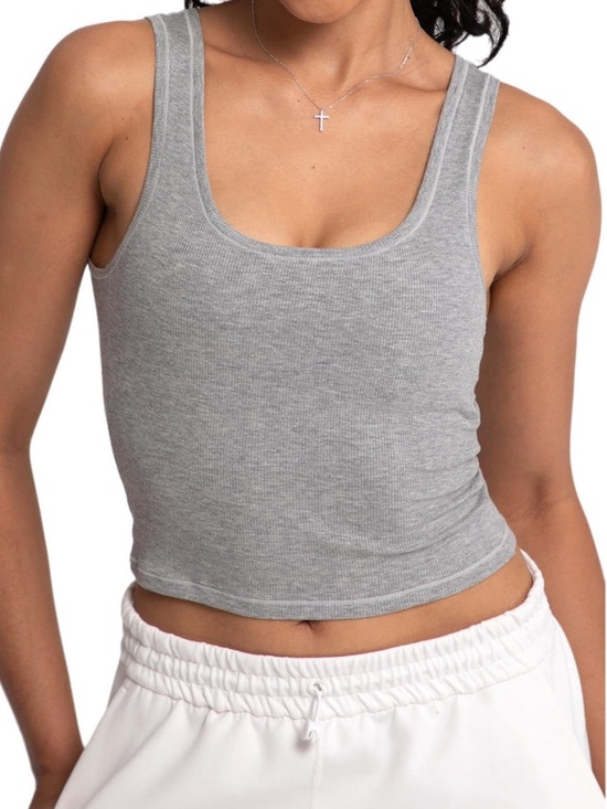 Danysu Tops - Danysu Women’s Built In Bra- Square Neck Tank Top SM